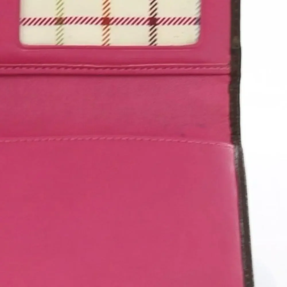 Coach Vintage Bleecker Brown Signature Buckle Wallet